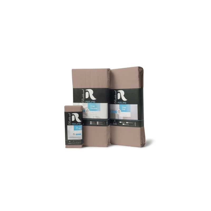 TAIE D'OREILLER COTONELLE LILAS PASTEL