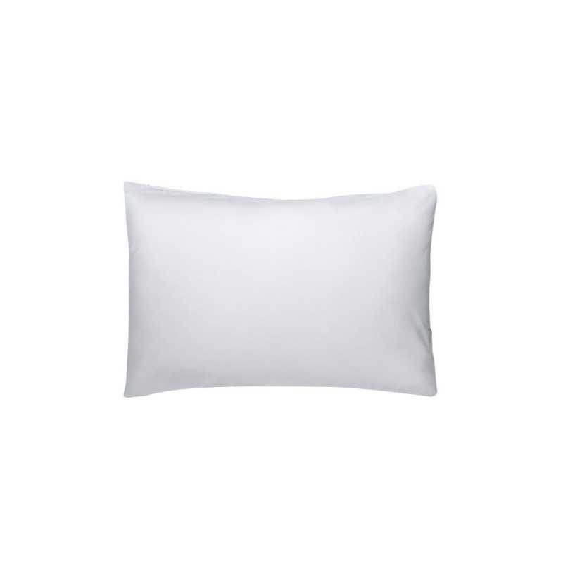 TAIE D'OREILLER COTONELLE BLANCHE