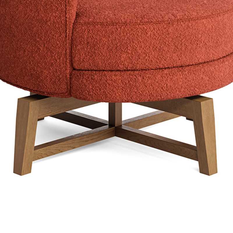 CHAISE ADAGIO TERRACOTTA